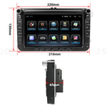 Radio Pantalla para Coche de 8 Pulgadas HD 1080 para Volkswagen