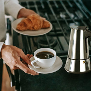 Cafetera Italiana Inducción 4 Tazas