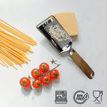 Ralladores de Cocina, Rallador de Queso, Rallador Verduras, Rallador Trufa en acero inoxidable y mango antideslizante