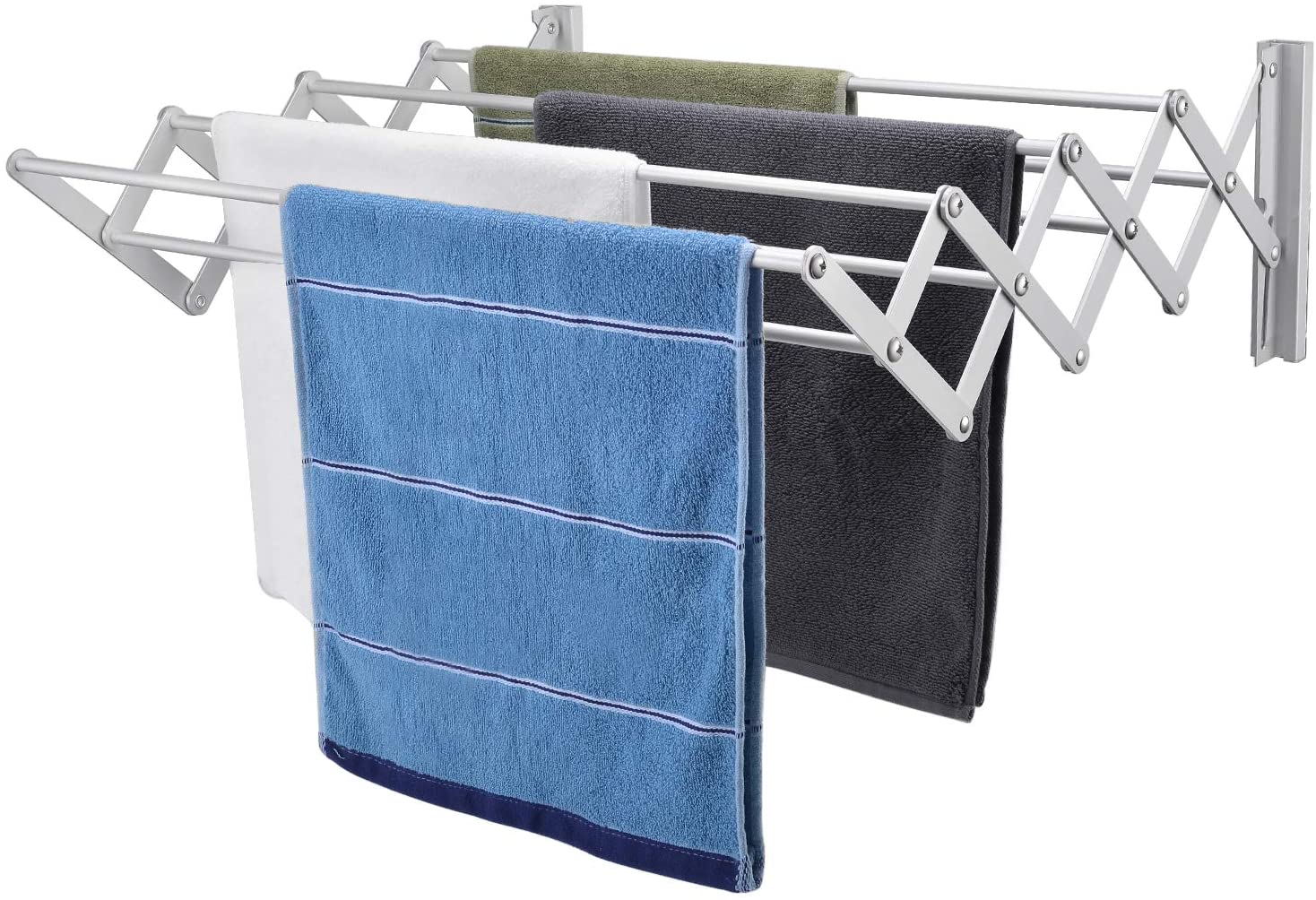 Tendedero Extensible Pared para Exterior - 80x79x26 cm