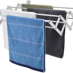 Tendedero Extensible Pared para Exterior - 80x79x26 cm