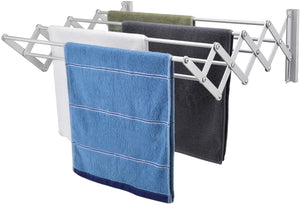 Tendedero Extensible Pared para Exterior - 80x79x26 cm
