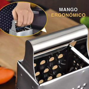 Rallador de Cocina Cuatro Caras