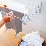 Tendedero Extensible Pared para Exterior - 80x79x26 cm